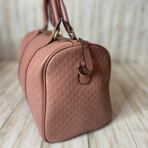 🎀Gucci Guccissima Medium Joy Boston Dusty Pink🎀 - Picture 5 of 11